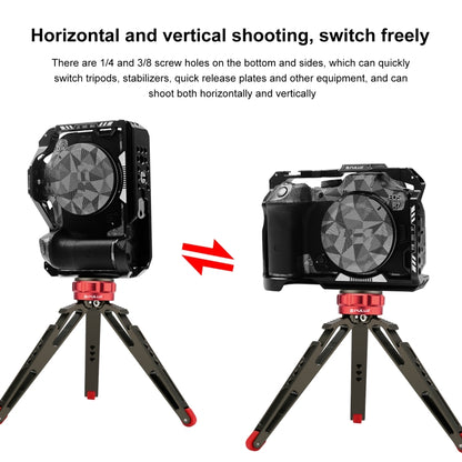 สำหรับ Canon EOS R7 PULUZ โลหะกล้อง CAGE Stabilizer RIG, For Canon EOS R7 Cage