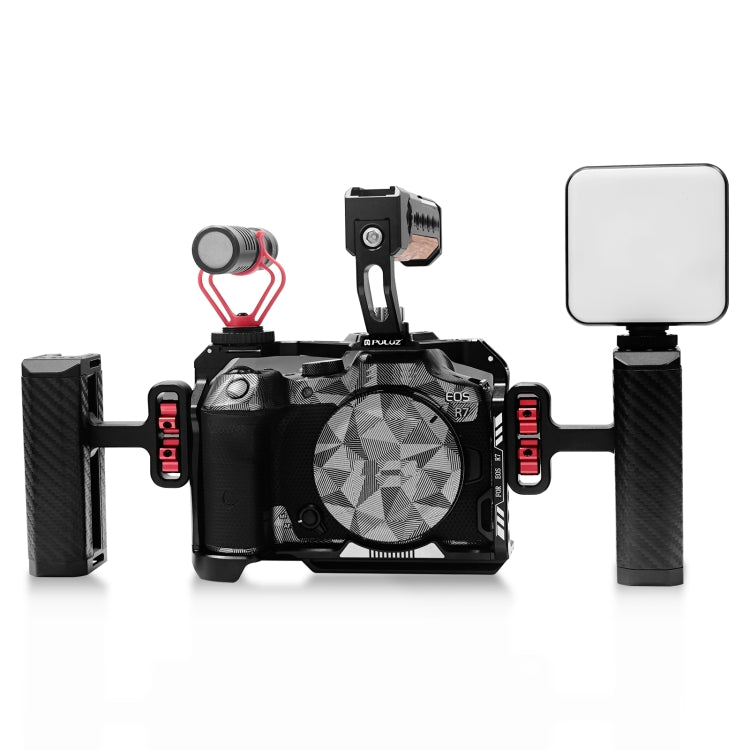 สำหรับ Canon EOS R7 PULUZ โลหะกล้อง CAGE Stabilizer RIG, For Canon EOS R7 Cage