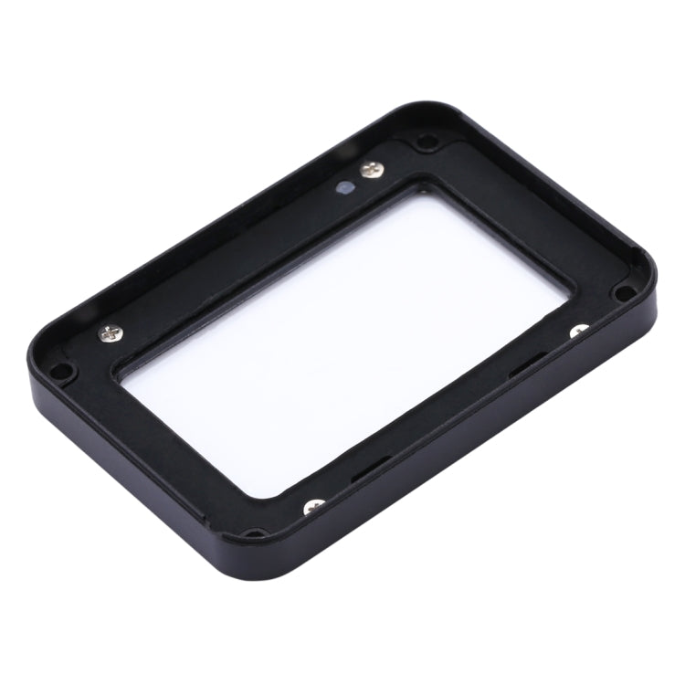 PULUZ อลูมิเนียมอัลลอยด์เปลวไฟ + กระจกนิรภัยป้องกันเลนส์สำหรับ Sony RX0 / RX0 II พร้อมสกรูและไขควง, Front Flame Black, Front Flame Red
