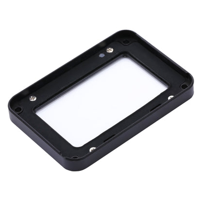 PULUZ อลูมิเนียมอัลลอยด์เปลวไฟ + กระจกนิรภัยป้องกันเลนส์สำหรับ Sony RX0 / RX0 II พร้อมสกรูและไขควง, Front Flame Black, Front Flame Red