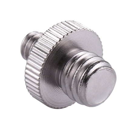 PULUZ ด้ายชาย 1/4 นิ้วถึงสกรูอะแดปเตอร์ด้ายชาย 3/8 นิ้ว, 1/4 Male to 3/8 Male