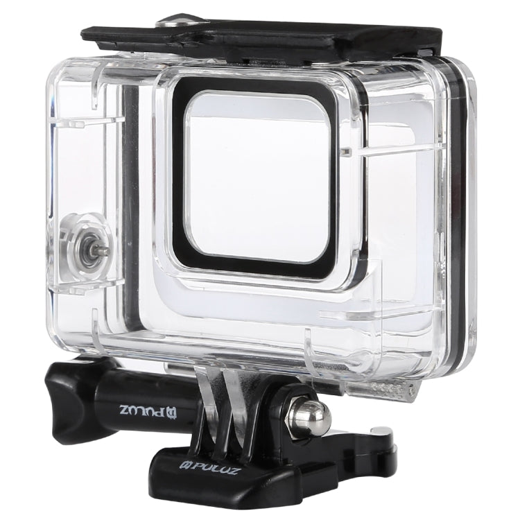 PULUZ 45m เคสดำน้ำใต้น้ำกันน้ำสำหรับ GoPro HERO7 Silver / HERO7 White พร้อมหัวเข็มขัดและสกรูพื้นฐาน, For HERO7