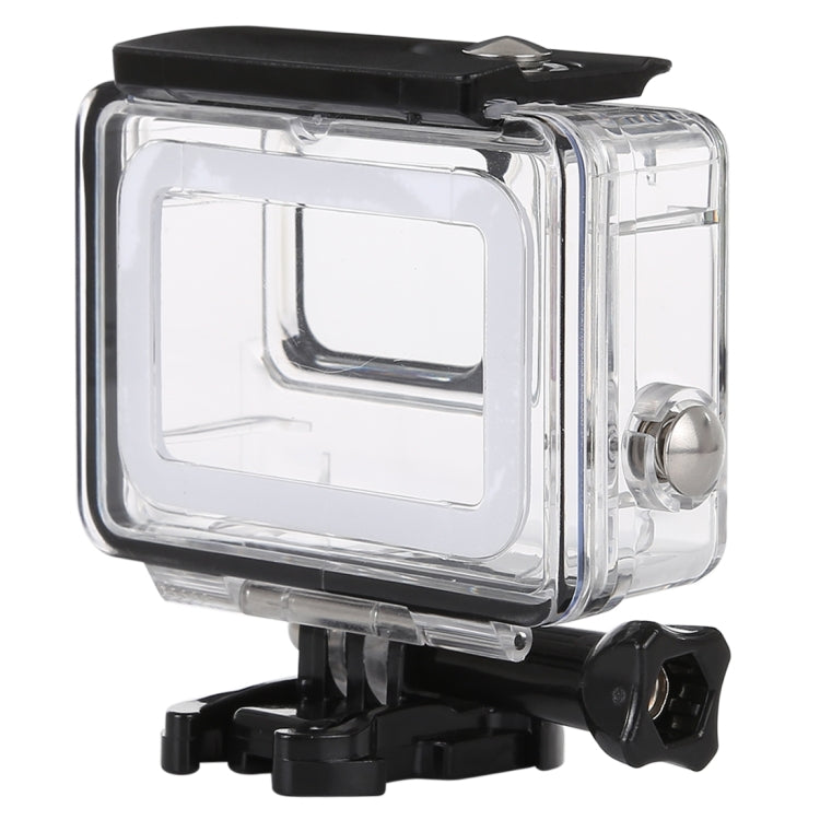 PULUZ 45m เคสดำน้ำใต้น้ำกันน้ำสำหรับ GoPro HERO7 Silver / HERO7 White พร้อมหัวเข็มขัดและสกรูพื้นฐาน, For HERO7