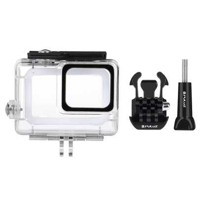 PULUZ 45m เคสดำน้ำใต้น้ำกันน้ำสำหรับ GoPro HERO7 Silver / HERO7 White พร้อมหัวเข็มขัดและสกรูพื้นฐาน, For HERO7