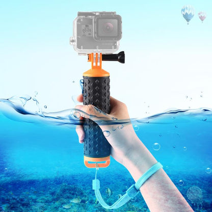 PULUZ ลอยจับมือจับแท่งลอยตัวพร้อมสายรัดสำหรับ GoPro HERO10 ดำ / HERO9 ดำ / HERO8 ดำ / HERO7 / 6/5/5 เซสชัน / 4 เซสชัน / 4/3+ / 3/2/1, Xiaoyi และกล้องแอ็คชั่นอื่น ๆ, Floating Hand Grip