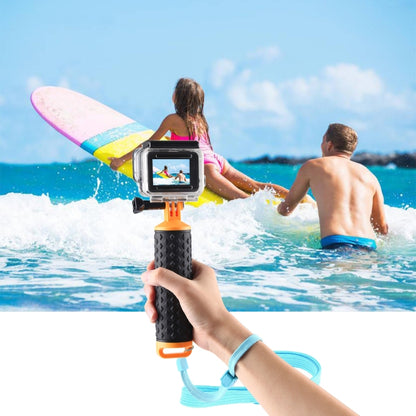 PULUZ ลอยจับมือจับแท่งลอยตัวพร้อมสายรัดสำหรับ GoPro HERO10 ดำ / HERO9 ดำ / HERO8 ดำ / HERO7 / 6/5/5 เซสชัน / 4 เซสชัน / 4/3+ / 3/2/1, Xiaoyi และกล้องแอ็คชั่นอื่น ๆ, Floating Hand Grip