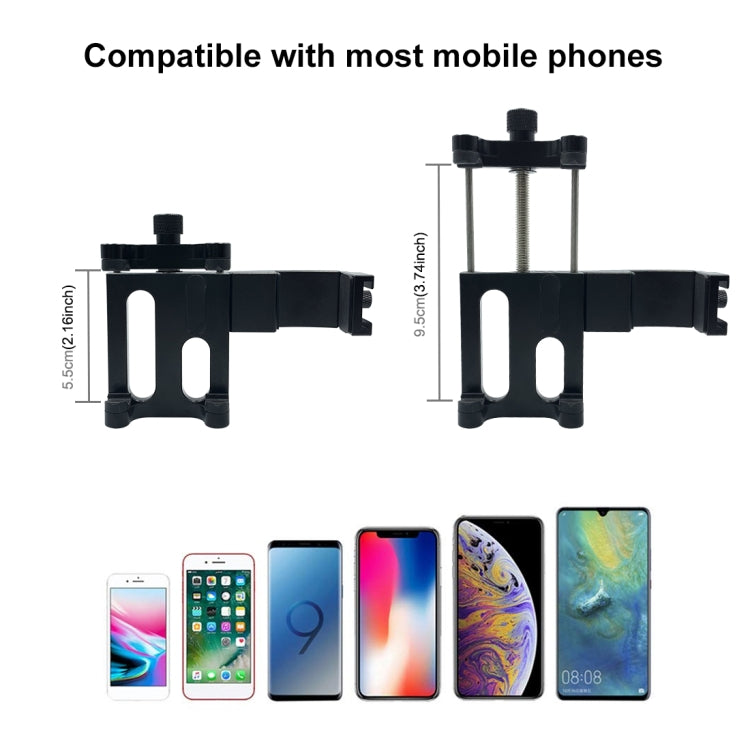 PULUZ มัลติฟังก์ชั่นอลูมิเนียมอัลลอยด์สมาร์ทโฟน Fixing Clamp Expansion Holder Mount Bracket สำหรับ DJI OSMO Pocket / Pocket 2, Fixing Clamp