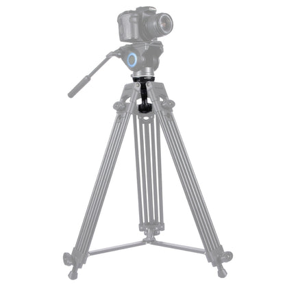 PULUZ 75mm Half Ball Flat to Bowl Adapter สำหรับหัวขาตั้งกล้องแบบของเหลวกล้อง DSLR Rig, วัสดุโลหะ, Bowl Adapter