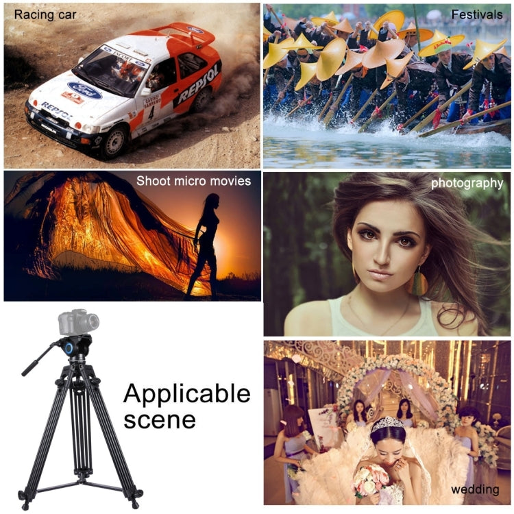 PULUZ 75mm Half Ball Flat to Bowl Adapter สำหรับหัวขาตั้งกล้องแบบของเหลวกล้อง DSLR Rig, วัสดุโลหะ, Bowl Adapter