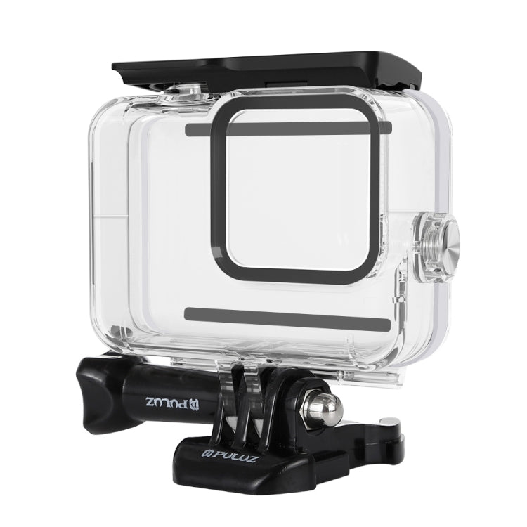 PULUZ 60 เมตรใต้น้ำความลึกดำน้ำกรณีที่อยู่อาศัยกล้องกันน้ำสำหรับ GoPro HERO8 สีดำ, For GoPro HERO8 Black