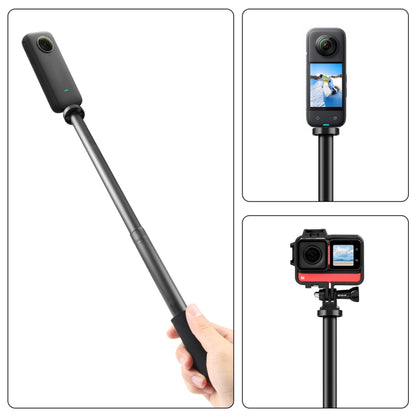 PULUZ มือถืออลูมิเนียมอัลลอยด์ปรับได้ขาตั้งกล้อง Monopod ขยายแกนกลางเพลา, Central Shaft Rod