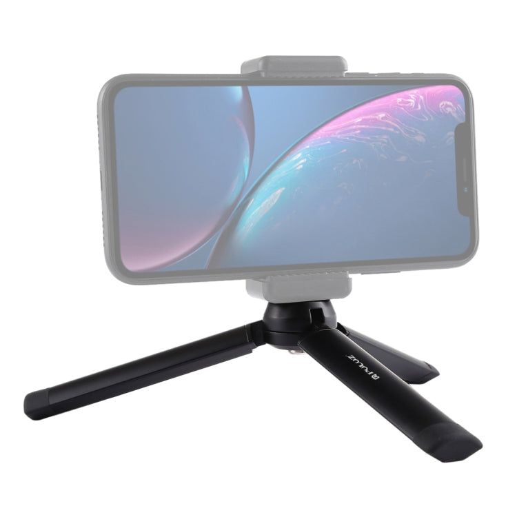 PULUZ Mini Pocket Metal Desktop ขาตั้งกล้องพร้อมสกรู 1/4 นิ้วสำหรับกล้อง DSLR และกล้องดิจิตอลน้ำหนัก: 10 กก, Desktop Tripod