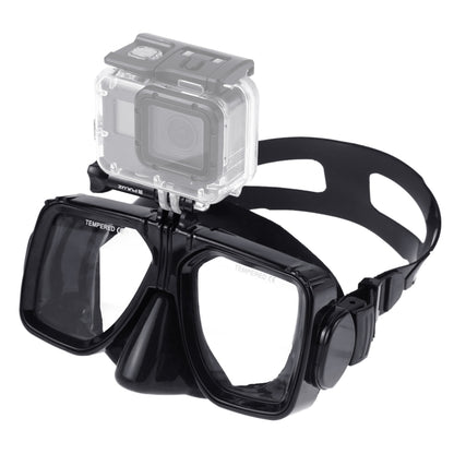PULUZ กีฬาทางน้ำอุปกรณ์ดำน้ำหน้ากากดำน้ำว่ายน้ำแว่นตาสำหรับ GoPro Hero11 ดำ / HERO10 ดำ / HERO9 ดำ / HERO8 / HERO7 / 6/5/5 เซสชัน / 4 เซสชัน / 4/3+ / 3/2/1, Insta360 ONE R, DJIOsmo Action และกล้องแอคชั่นอื่นๆ