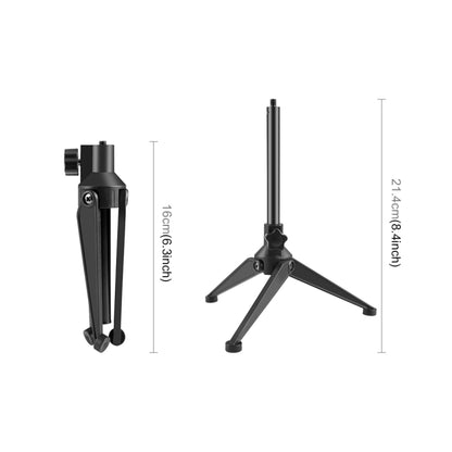 PULUZ สก์ท็อปปรับขาตั้งกล้องยืนเซลฟีสติ๊กเมา H Older, Tripod Stand