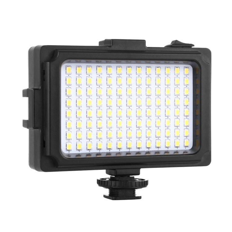 PULUZ Pocket 96 LEDs 860LM Professional Vlogging การถ่ายภาพวิดีโอและสตูดิโอถ่ายภาพแสงสีขาวและสีส้มตัวกรองแม่เหล็กแผงไฟสำหรับ Canon, Nikon, กล้อง DSLR, 104 LED