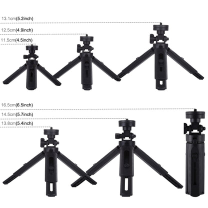 PULUZ Pocket 5 โหมดเมาท์ขาตั้งกล้องแบบปรับได้พร้อมสกรู 1/4 นิ้วสำหรับกล้อง DSLR และกล้องดิจิตอลความสูงที่ปรับได้: 16.5-21.5 ซม.