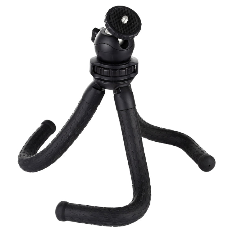 PULUZ Mini Octopus ที่ยึดขาตั้งกล้องแบบยืดหยุ่นพร้อมหัวบอลสำหรับกล้อง SLR, GoPro, โทรศัพท์มือถือ, ขนาด: 30cmx5cm, 30cm Tripod