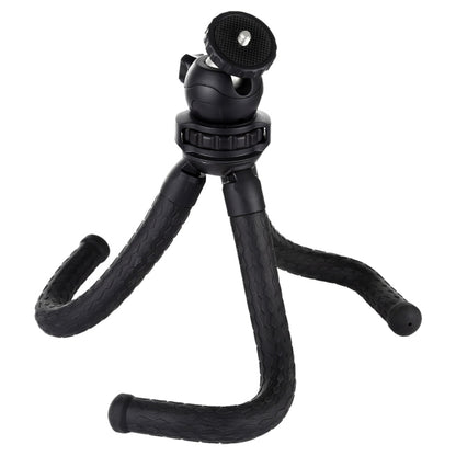 PULUZ Mini Octopus ที่ยึดขาตั้งกล้องแบบยืดหยุ่นพร้อมหัวบอลสำหรับกล้อง SLR, GoPro, โทรศัพท์มือถือ, ขนาด: 30cmx5cm, 30cm Tripod