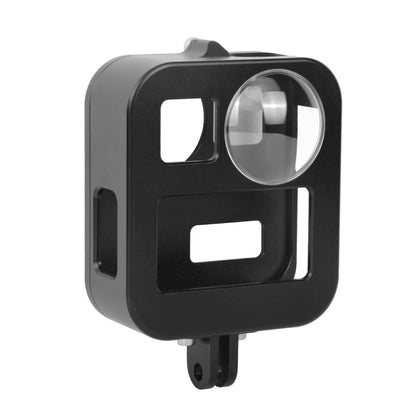 PULUZ ตัวเรือนเชลล์ CNC อลูมิเนียมอัลลอยด์กรงป้องกันสำหรับ GoPro Max, Aluminum Alloy Cage