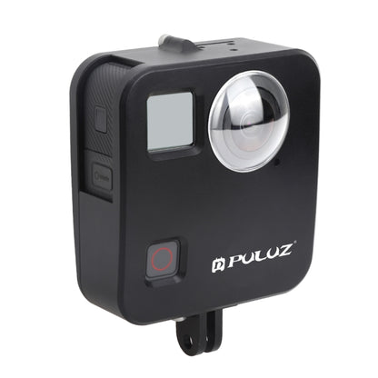 PULUZ สำหรับ GoPro Fusion Housing Shell CNC อลูมิเนียมอัลลอยด์กรงป้องกันพร้อมเมาท์พื้นฐานและฝาปิดเลนส์, For GoPro Fusion