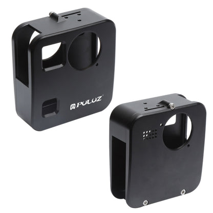PULUZ สำหรับ GoPro Fusion Housing Shell CNC อลูมิเนียมอัลลอยด์กรงป้องกันพร้อมเมาท์พื้นฐานและฝาปิดเลนส์, For GoPro Fusion