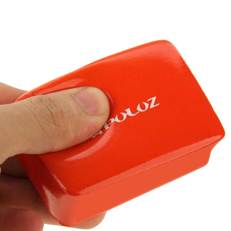 PULUZ Floaty Sponge พร้อมสติ๊กเกอร์กาวสำหรับ GoPro Hero11 Black / HERO10 Black / HERO9 Black /HERO8 / HERO7 / 6/5/5 เซสชัน / 4 เซสชัน / 4/3+ / 3/2/1, Insta360 ONE R, DJI Osmo Action และกล้องแอ็คชั่นอื่นๆ, Sponge with Sticker