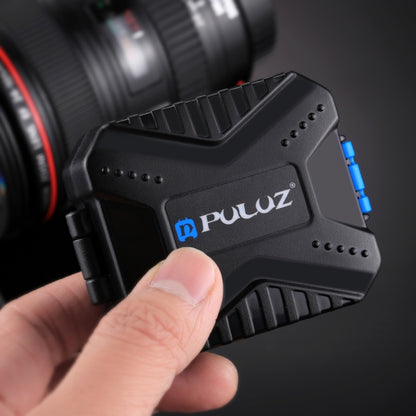 PULUZ ซองใส่การ์ดหน่วยความจำ 11 in 1 สำหรับ 3SIM + 2XQD + 2CF + 2TF + 2SD การ์ด, 11 in 1