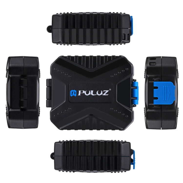 PULUZ ซองใส่การ์ดหน่วยความจำ 11 in 1 สำหรับ 3SIM + 2XQD + 2CF + 2TF + 2SD การ์ด, 11 in 1