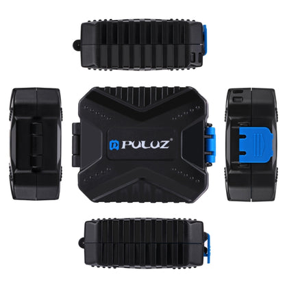 PULUZ ซองใส่การ์ดหน่วยความจำ 11 in 1 สำหรับ 3SIM + 2XQD + 2CF + 2TF + 2SD การ์ด, 11 in 1