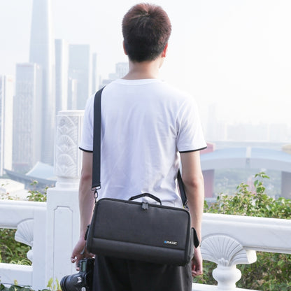 PULUZ กระเป๋าสะพายข้างกล้องพกพาแบบพกพา Digital Storage Lens Bag, Crossbody Shoulder Bag