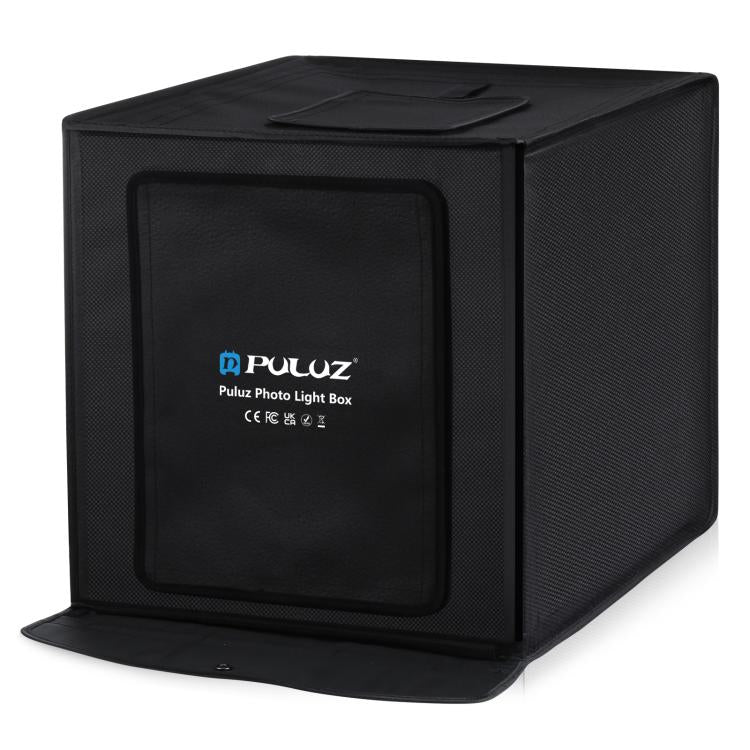 PULUZ กล่องไฟสตูดิโอถ่ายแบบพกพา 60 x 60 x 60 ซม. เต็นท์แสง LED 5500K แสงสีขาวหรี่แสงได้มินิ 36W สตูดิโอถ่ายภาพชุดเต็นท์พร้อมฉากหลังที่ถอดออกได้ 6 ชิ้น (สีดำสีส้มสีขาวสีเขียวสีฟ้าสีแดง), 60cm Box(US), 60cm Box(UK), 60cm Box(EU), 60cm Box(AU)