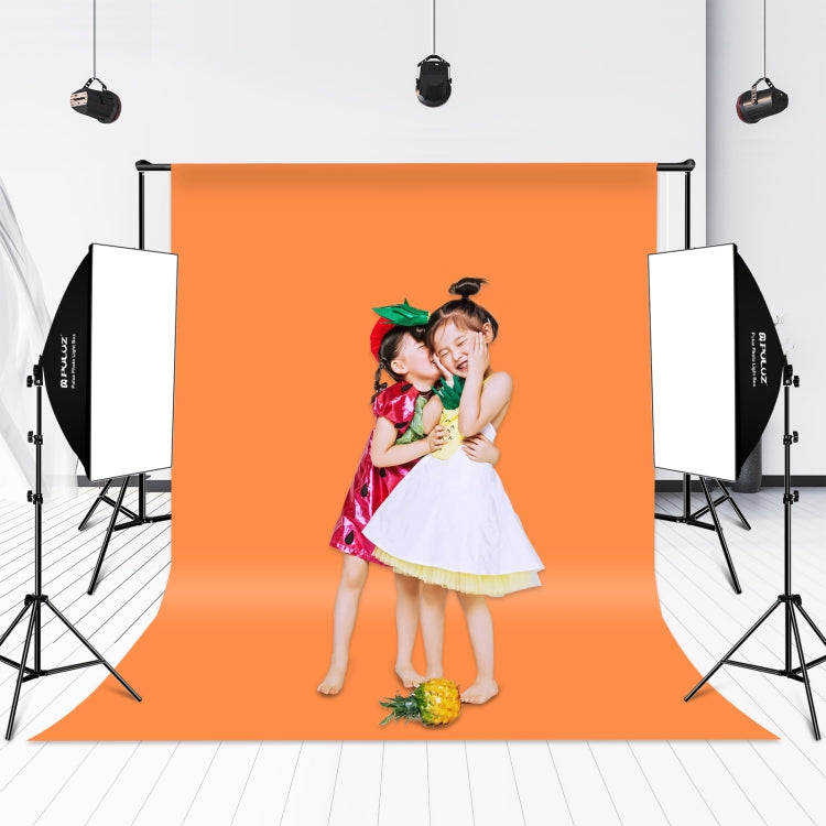 PULUZ 50x70 ซม.สตูดิโอ Softbox + 2 M ขาตั้งกล้อง + E27 30W 5700K หลอดไฟ LED สีขาวชุดถ่ายภาพ, Single Bulb EU Plug, Single Bulb US Plug