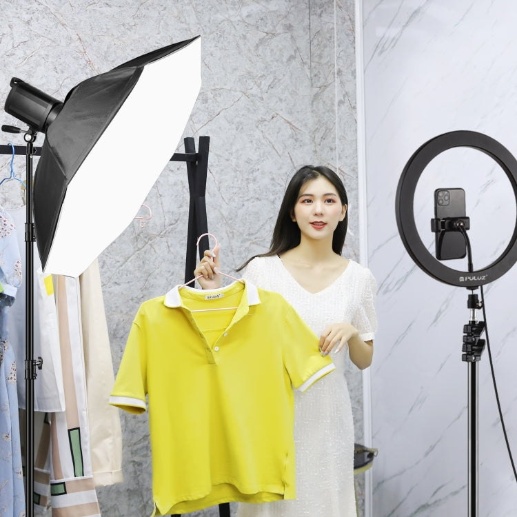 PULUZ 95 ซม. Speedlite แฟลชแปดเหลี่ยม Parabolic Softbox Bowens Mount Diffuser, 95cm Octangle