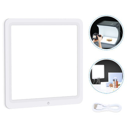PULUZ LED Shadowless Light Pad สำหรับกล่องสตูดิโอถ่ายภาพขนาด 30 ซม, 30cm Shadowless Light