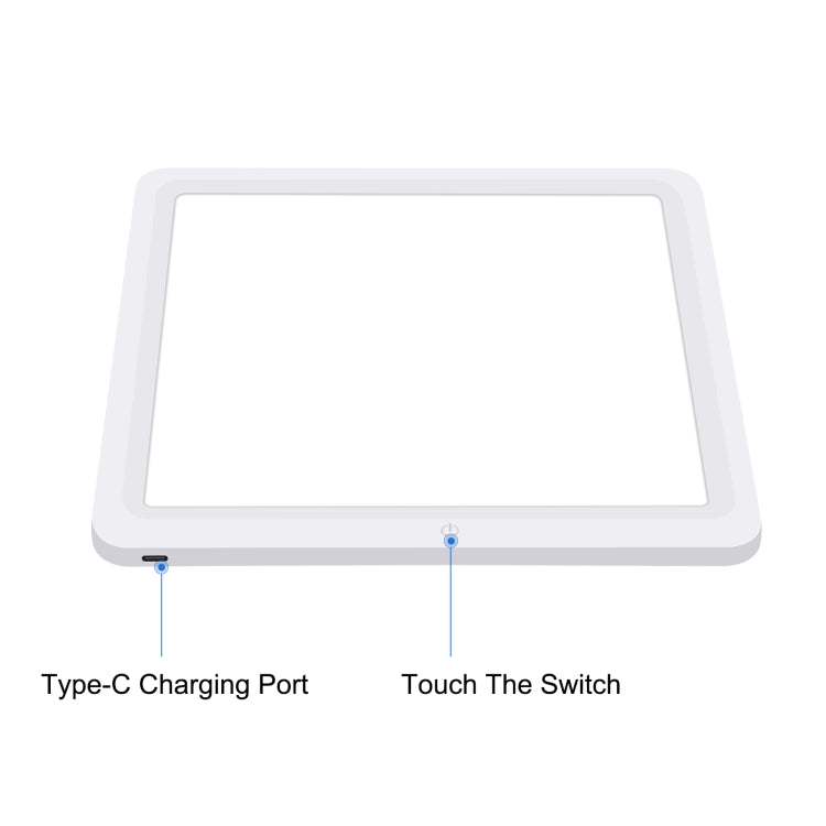 PULUZ LED Shadowless Light Pad สำหรับกล่องสตูดิโอถ่ายภาพขนาด 30 ซม, 30cm Shadowless Light