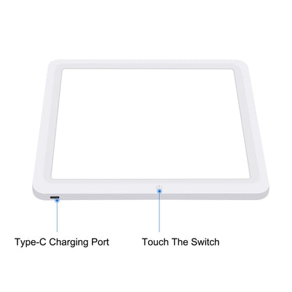 PULUZ LED Shadowless Light Pad สำหรับกล่องสตูดิโอถ่ายภาพขนาด 30 ซม, 30cm Shadowless Light