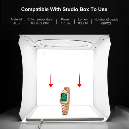 PULUZ LED Shadowless Light Pad สำหรับกล่องสตูดิโอถ่ายภาพขนาด 30 ซม, 30cm Shadowless Light