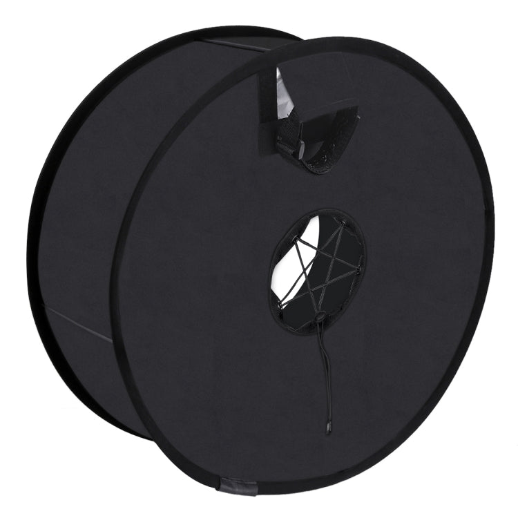 PULUZ 45cm Round Style Macro และ Portrait Softbox SpeedLite Flash Light ดิฟฟิวเซอร์แบบพับได้, 45cm Round