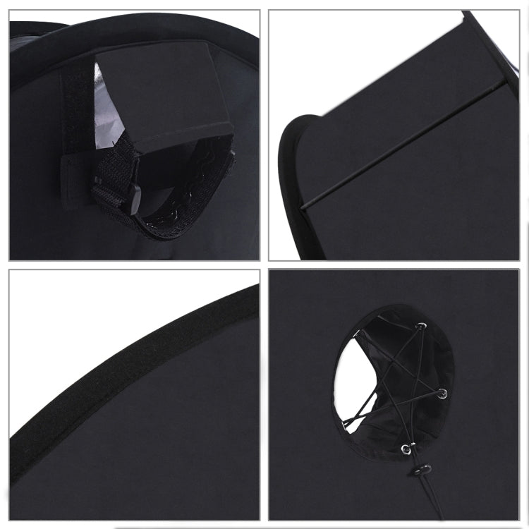 PULUZ 45cm Round Style Macro และ Portrait Softbox SpeedLite Flash Light ดิฟฟิวเซอร์แบบพับได้, 45cm Round
