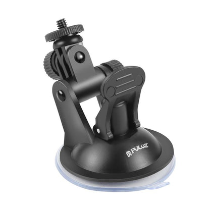 PULUZ รถดูดถ้วยเมาด้วยสกรูและอะแดปเตอร์เมาขาตั้งกล้องและถุงเก็บสำหรับ GoPro Hero11 ดำ / HERO10 ดำ / 9 ดำ / 8 ดำ / 7/6/5/5 เซสชัน / 4 เซสชัน / 4/3 + / 3/2/1, DJI Osmo Action และกล้องแอคชั่นอื่นๆ, Sucker Mount