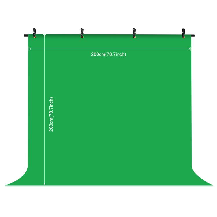PULUZ 2x2m T-Shape Photo Studio พื้นหลังรองรับฉากหลังคานยึดชุดพร้อมคลิป, 2 x 2m Bracket Kit