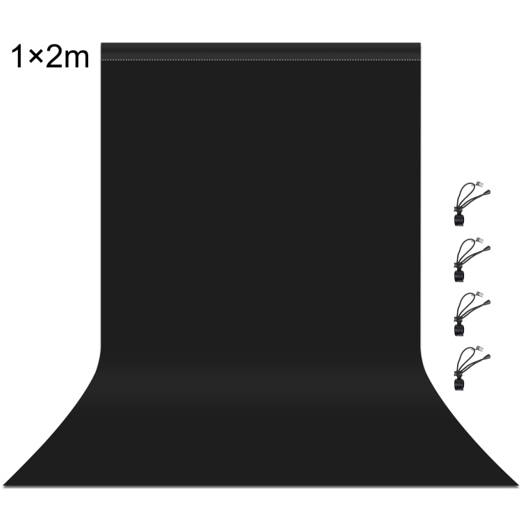 PULUZ 1 ม. x 2 ม. ความหนาของพื้นหลังการถ่ายภาพสตูดิโอถ่ายพื้นหลังผ้าฉากหลัง, 1m x 2m, 1 x 2m