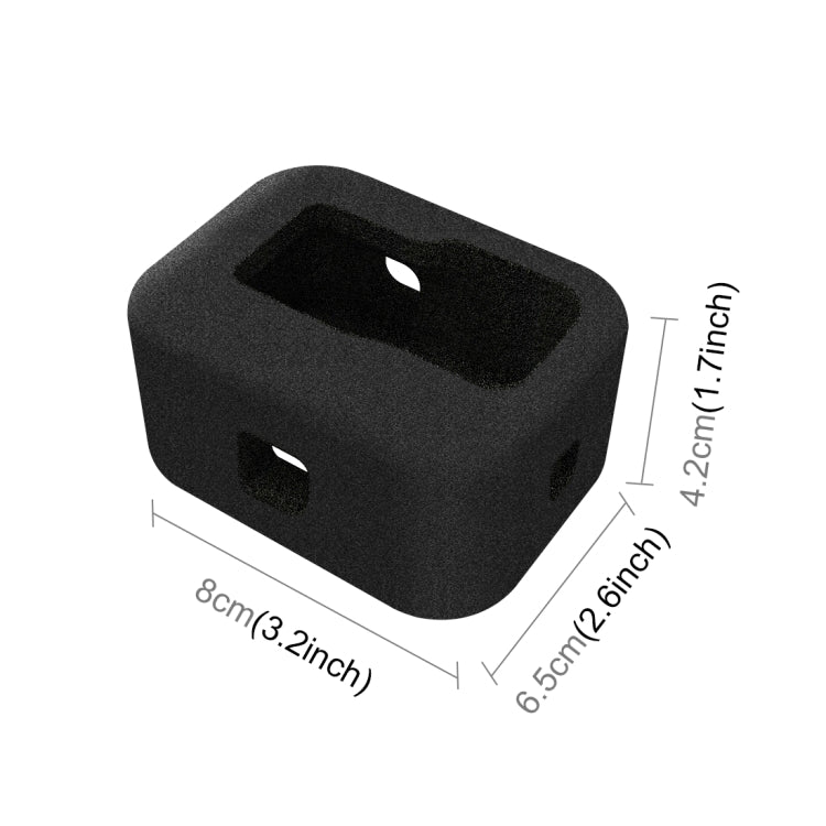 PULUZ สำหรับ GoPro HERO12 Black / 11 Black / 10 Black / 9 Black Foam Windshield Housing Case, For GoPro HERO9 Black