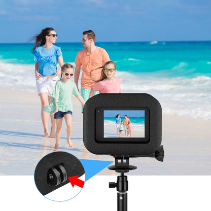 PULUZ สำหรับ GoPro HERO12 Black / 11 Black / 10 Black / 9 Black Foam Windshield Housing Case, For GoPro HERO9 Black