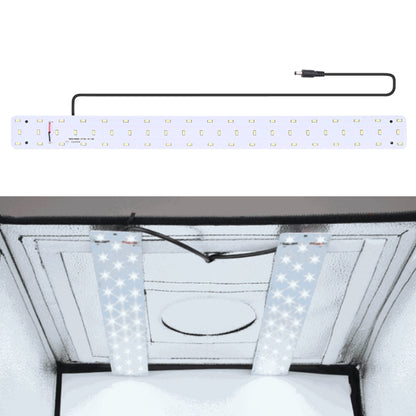 PULUZ 30W 1690LM 60 LEDs SMD 5730 5500K แผงไฟฐานอลูมิเนียมสำหรับเต็นท์สตูดิโอ 60 ซม., 30W Light Panel