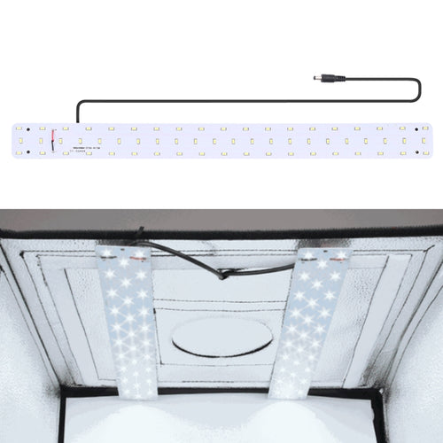 PULUZ 30W 1690LM 60 LEDs SMD 5730 5500K แผงไฟฐานอลูมิเนียมสำหรับเต็นท์สตูดิโอ 60 ซม., 30W Light Panel