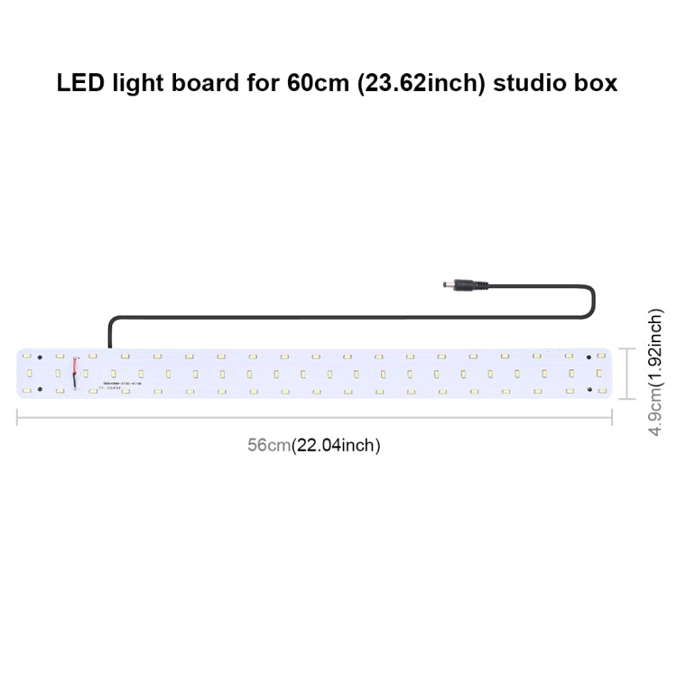 PULUZ 30W 1690LM 60 LEDs SMD 5730 5500K แผงไฟฐานอลูมิเนียมสำหรับเต็นท์สตูดิโอ 60 ซม., 30W Light Panel