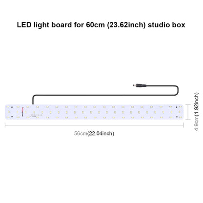 PULUZ 30W 1690LM 60 LEDs SMD 5730 5500K แผงไฟฐานอลูมิเนียมสำหรับเต็นท์สตูดิโอ 60 ซม., 30W Light Panel