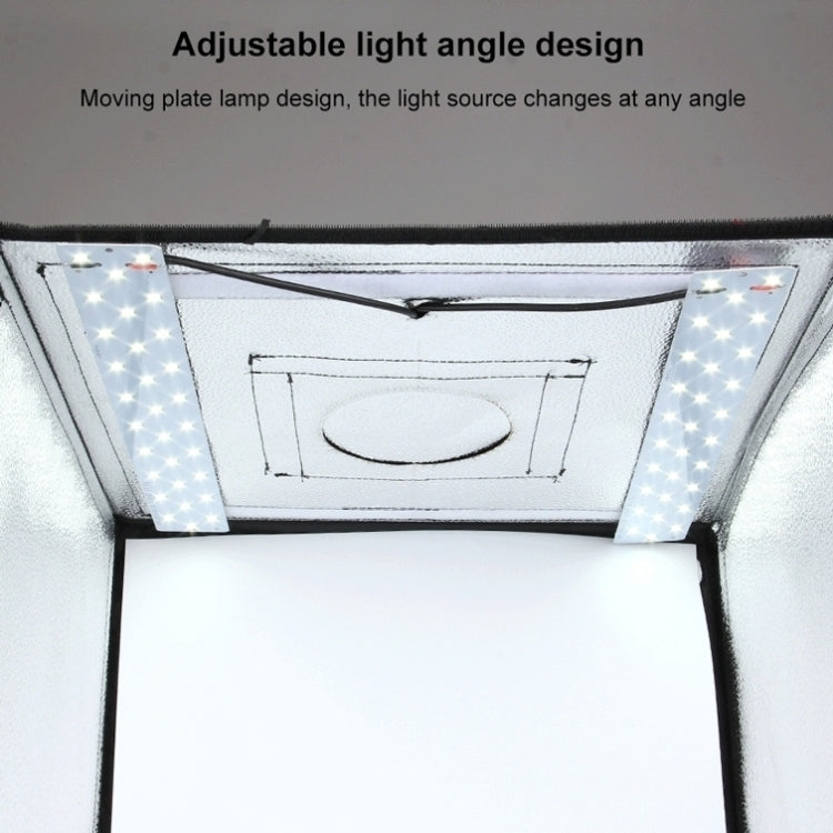 PULUZ 30W 1690LM 60 LEDs SMD 5730 5500K แผงไฟฐานอลูมิเนียมสำหรับเต็นท์สตูดิโอ 60 ซม., 30W Light Panel