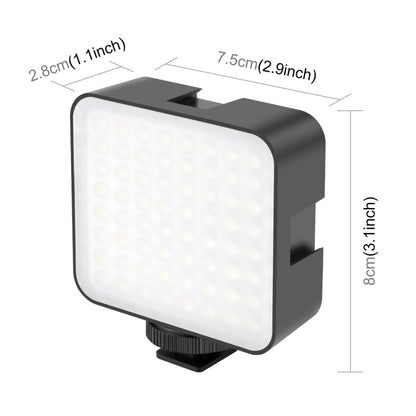 PULUZ 64 LED 5W Video Splicing Fill Light สำหรับกล้อง / กล้องวิดีโอ, 64 LED